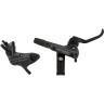 Тормоз дисковый SHIMANO DEORE, j-kit, BL(правый M6100)/BR(задний M6120, 4 поршни), полимерные колодки, 1700мм EM61201JRRXRA170